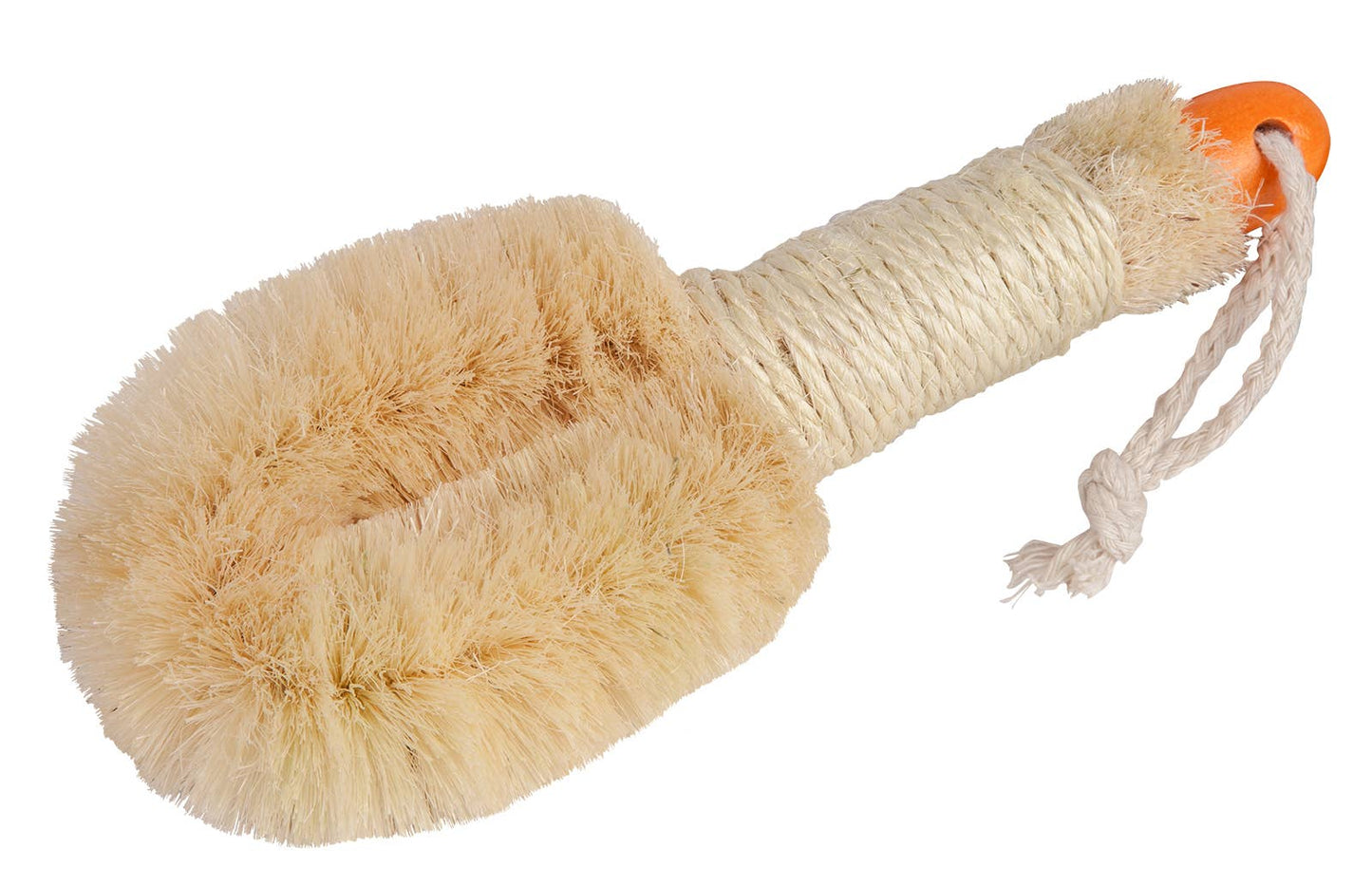 Körperbürste aus Sisal (mit Griff)