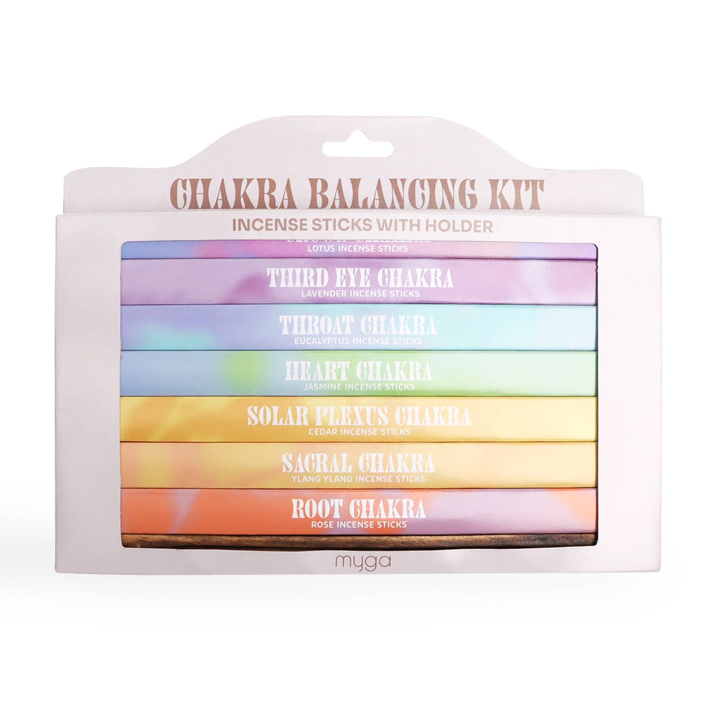 Räucherstäbchen Chakra-Weihrauch-Balancing-Set