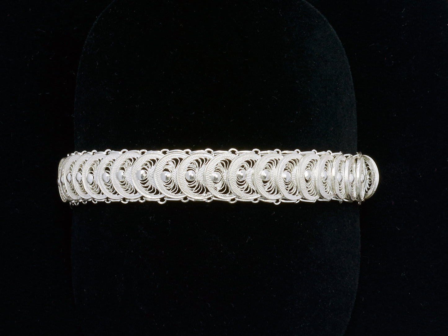 Silber Armkette Fischschuppen Telkari