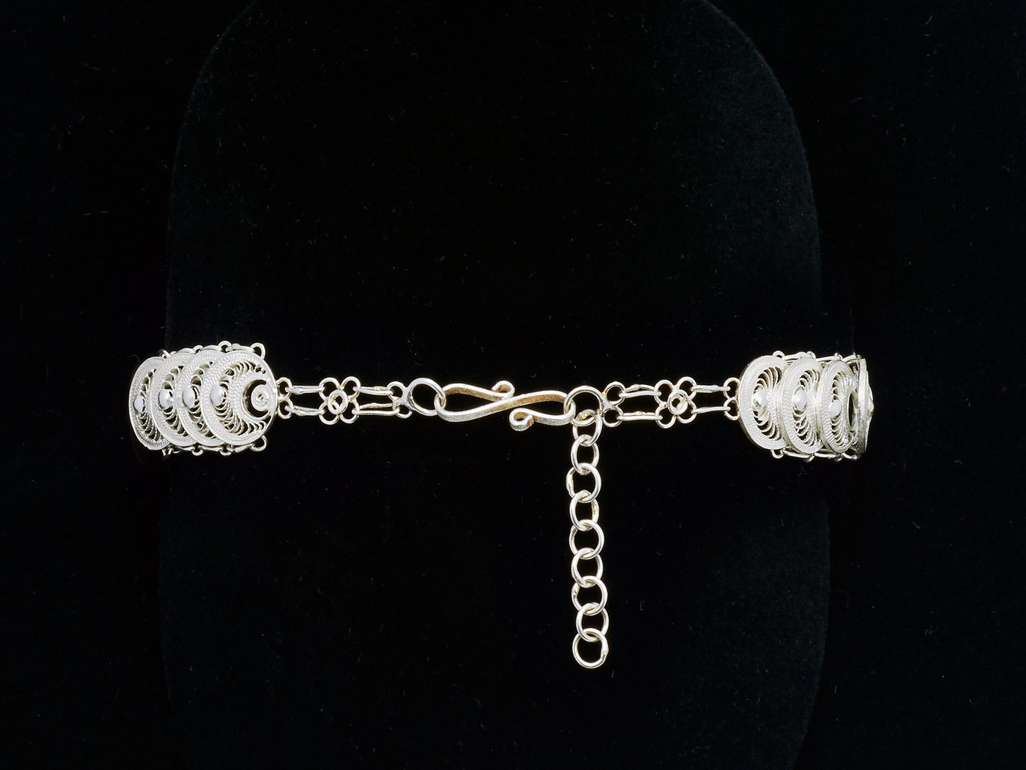 Silber Armkette Fischschuppen Telkari
