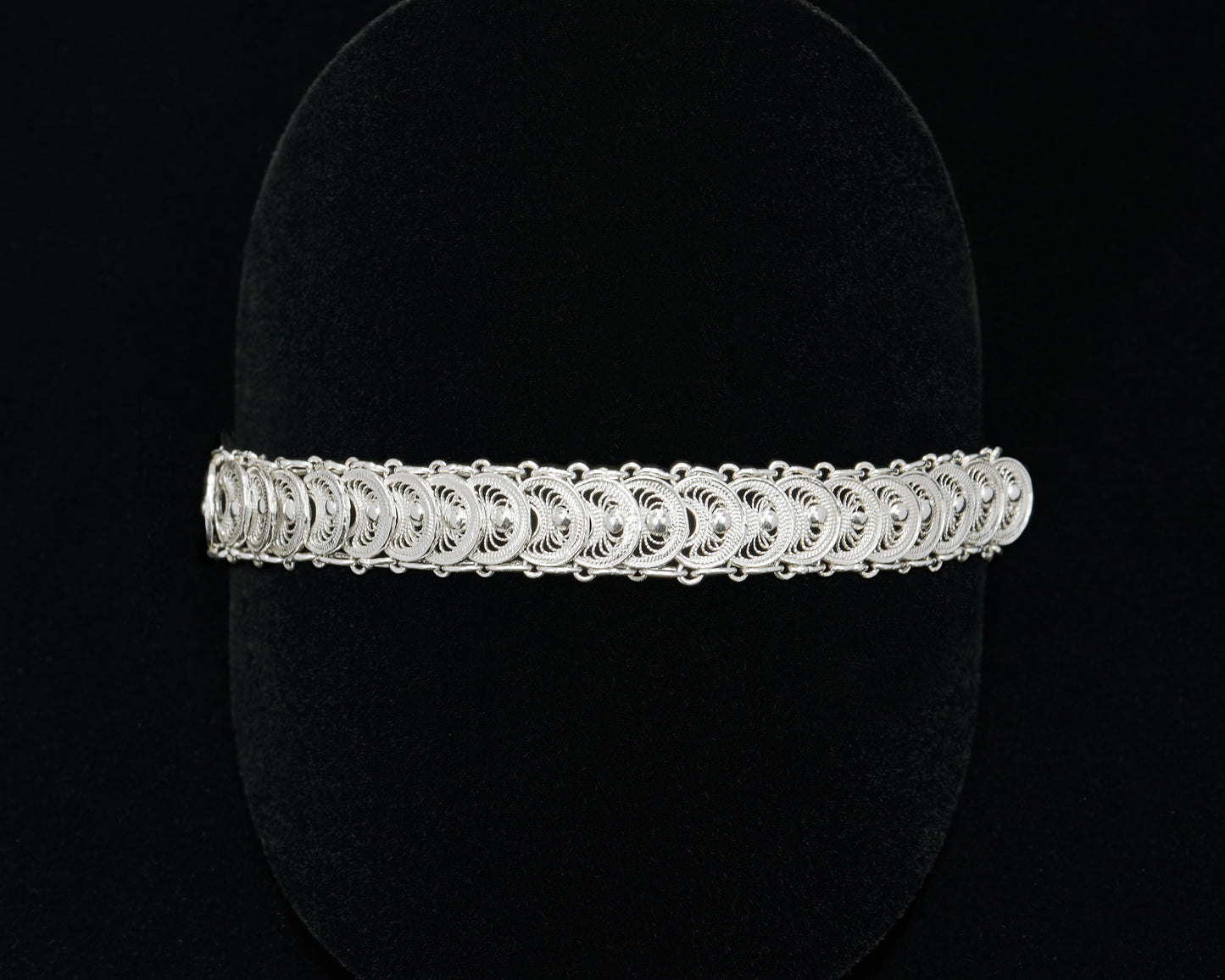 Silber Armkette Fischschuppen Telkari