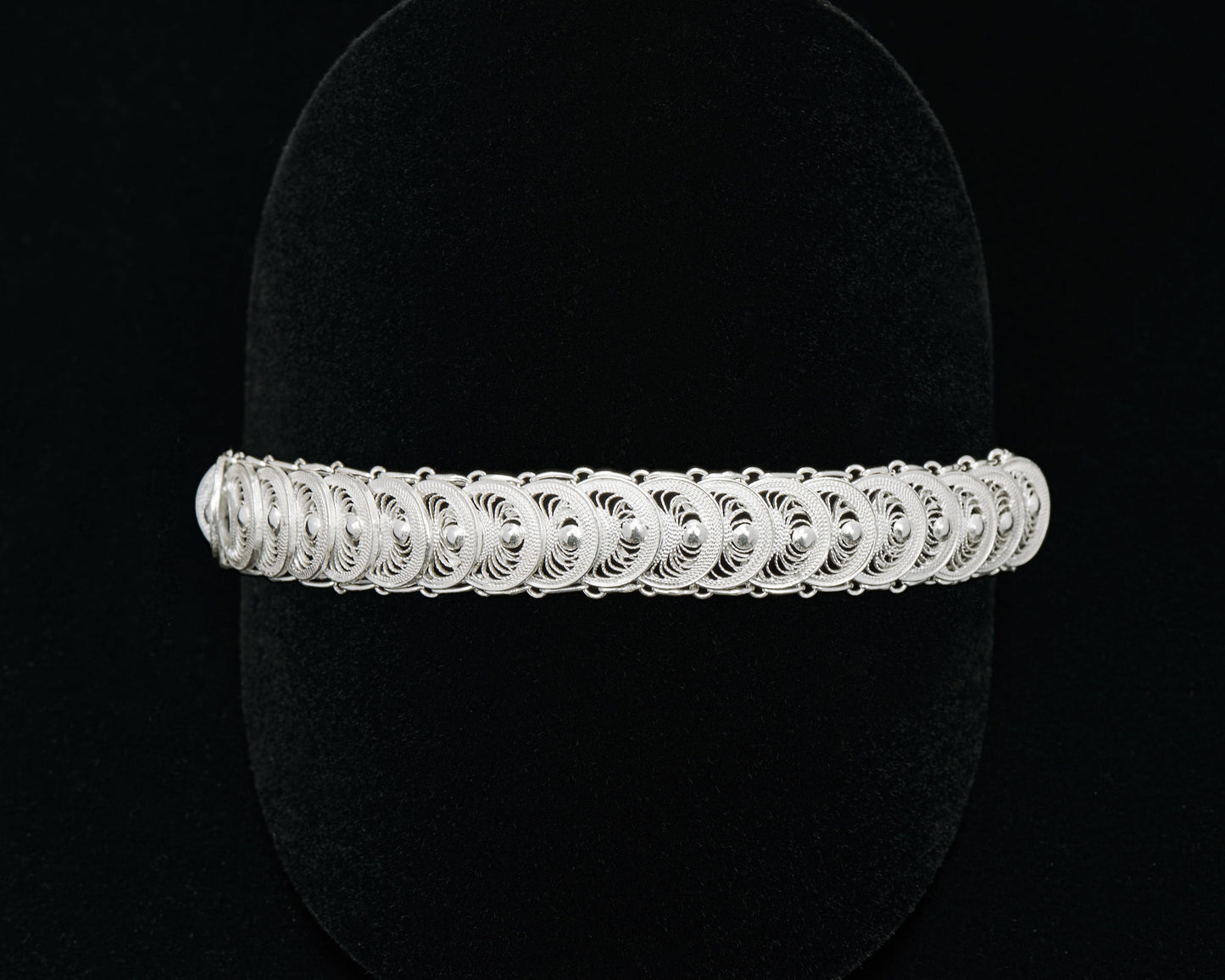 Silber Armkette Fischschuppen Telkari