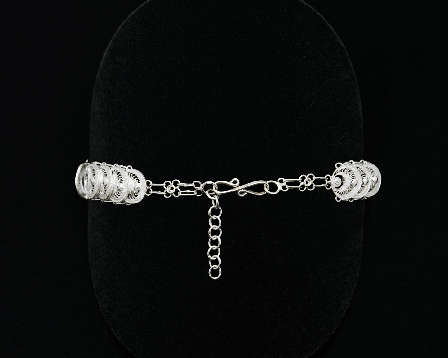Silber Armkette Fischschuppen Telkari