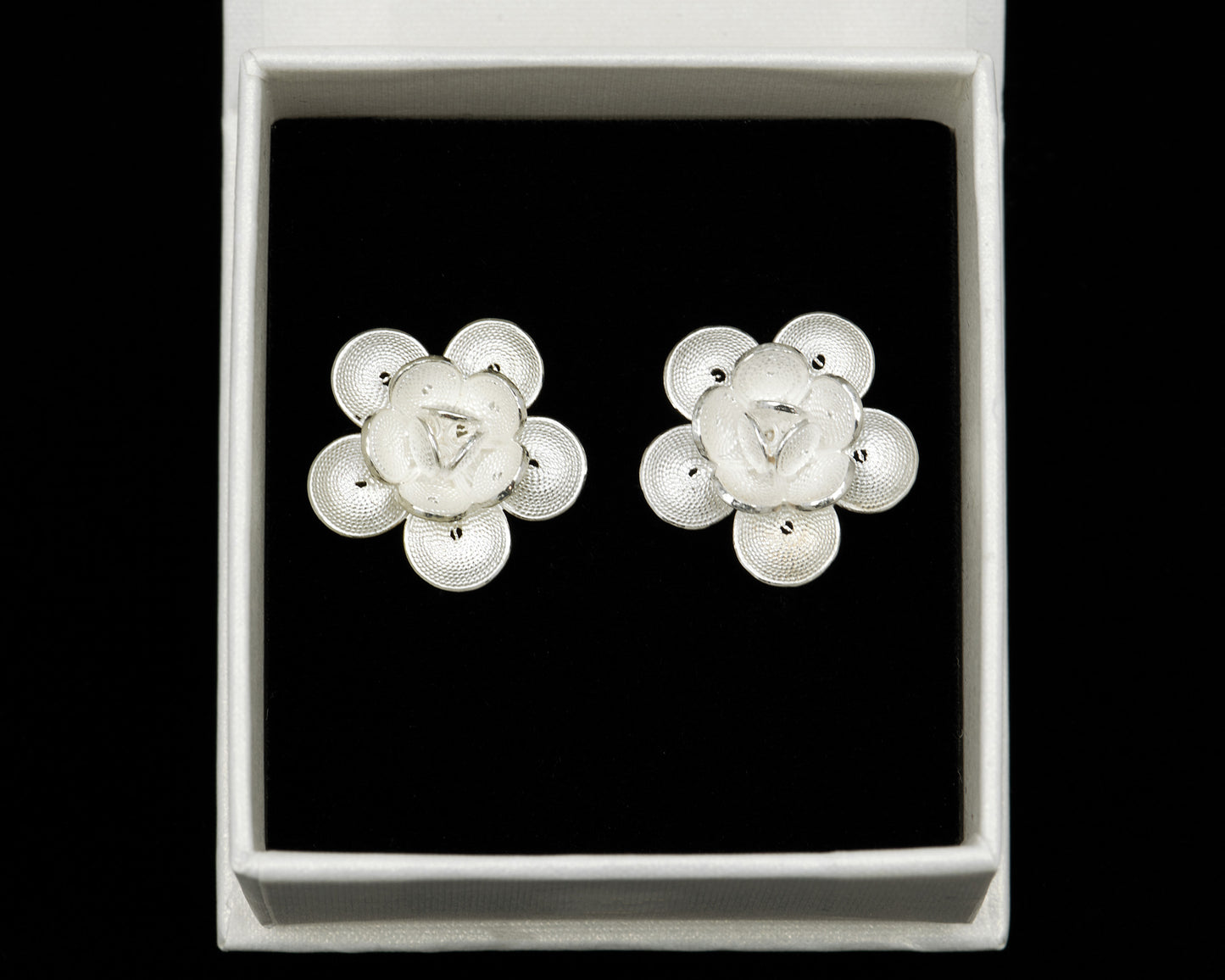 Silber Ohrstecker (Telkari)