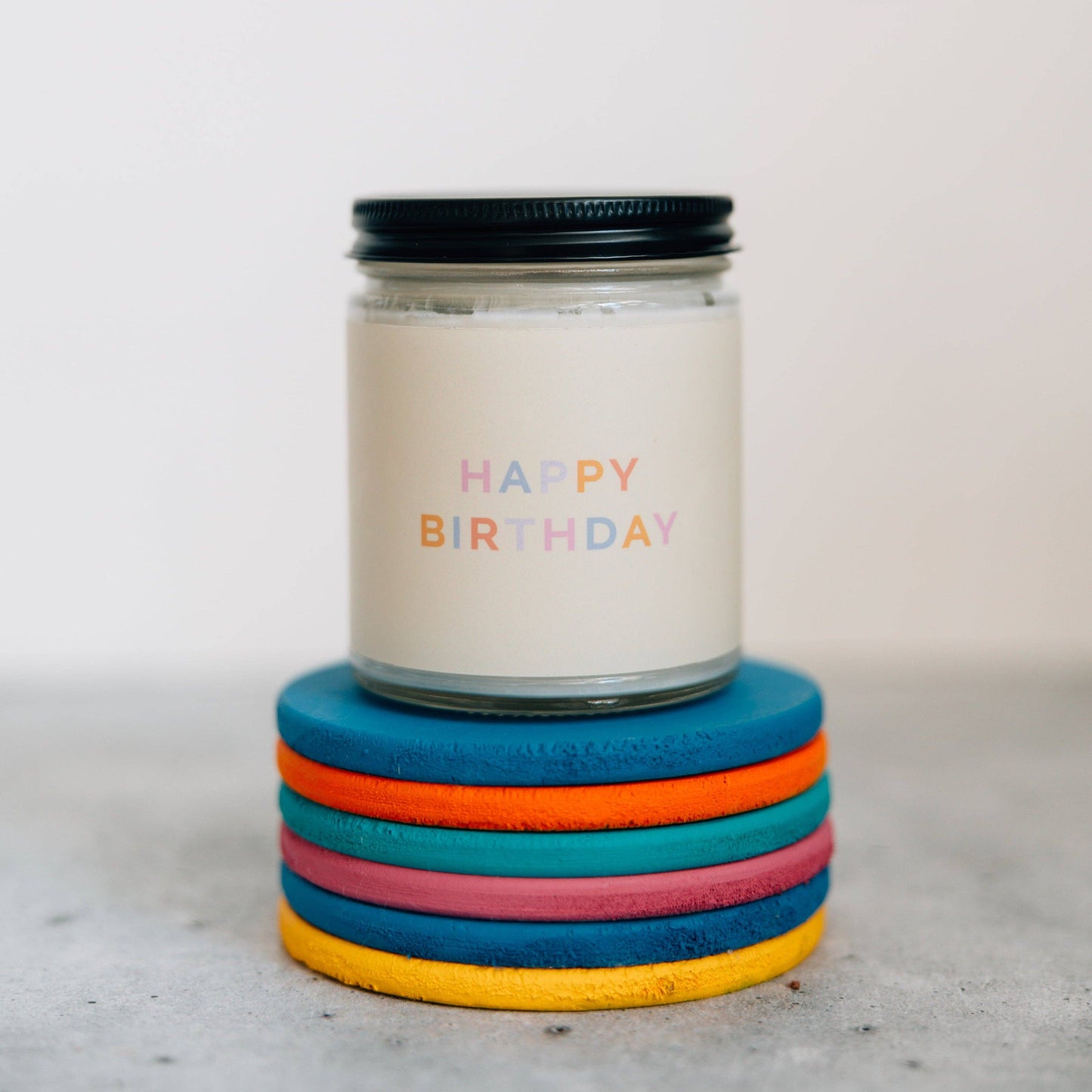 Fontana Candle - Duftkerze Happy Birthday Pure Vanilla
