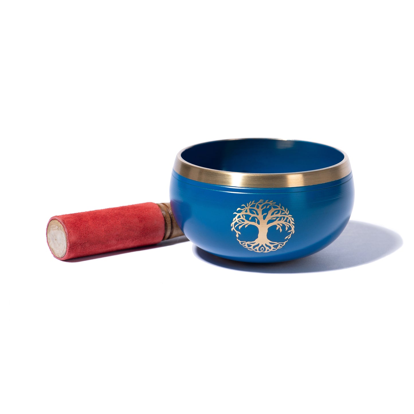 Tibetische Klangschale - blau
