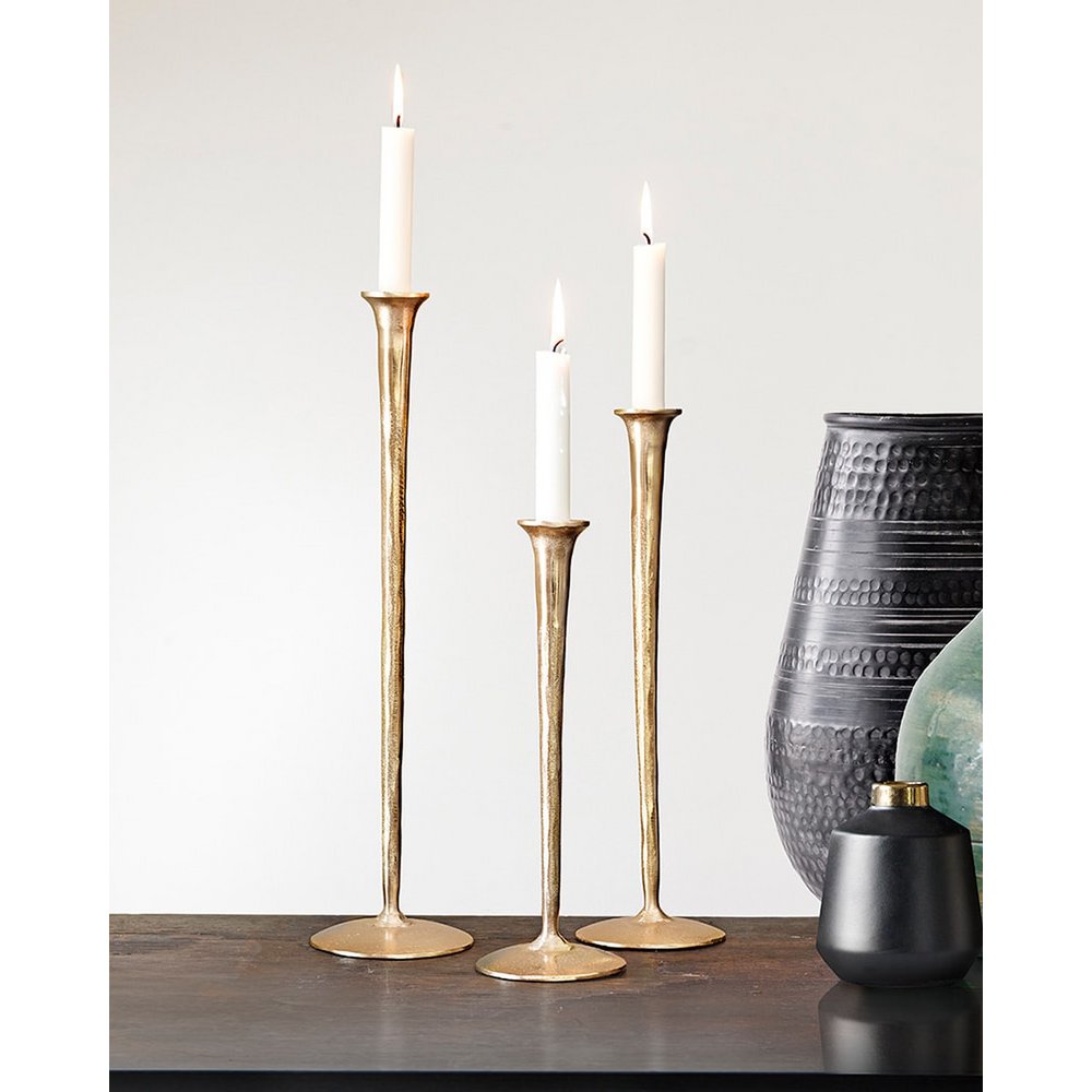 Kerzenständer Gallery 3erSet Gold