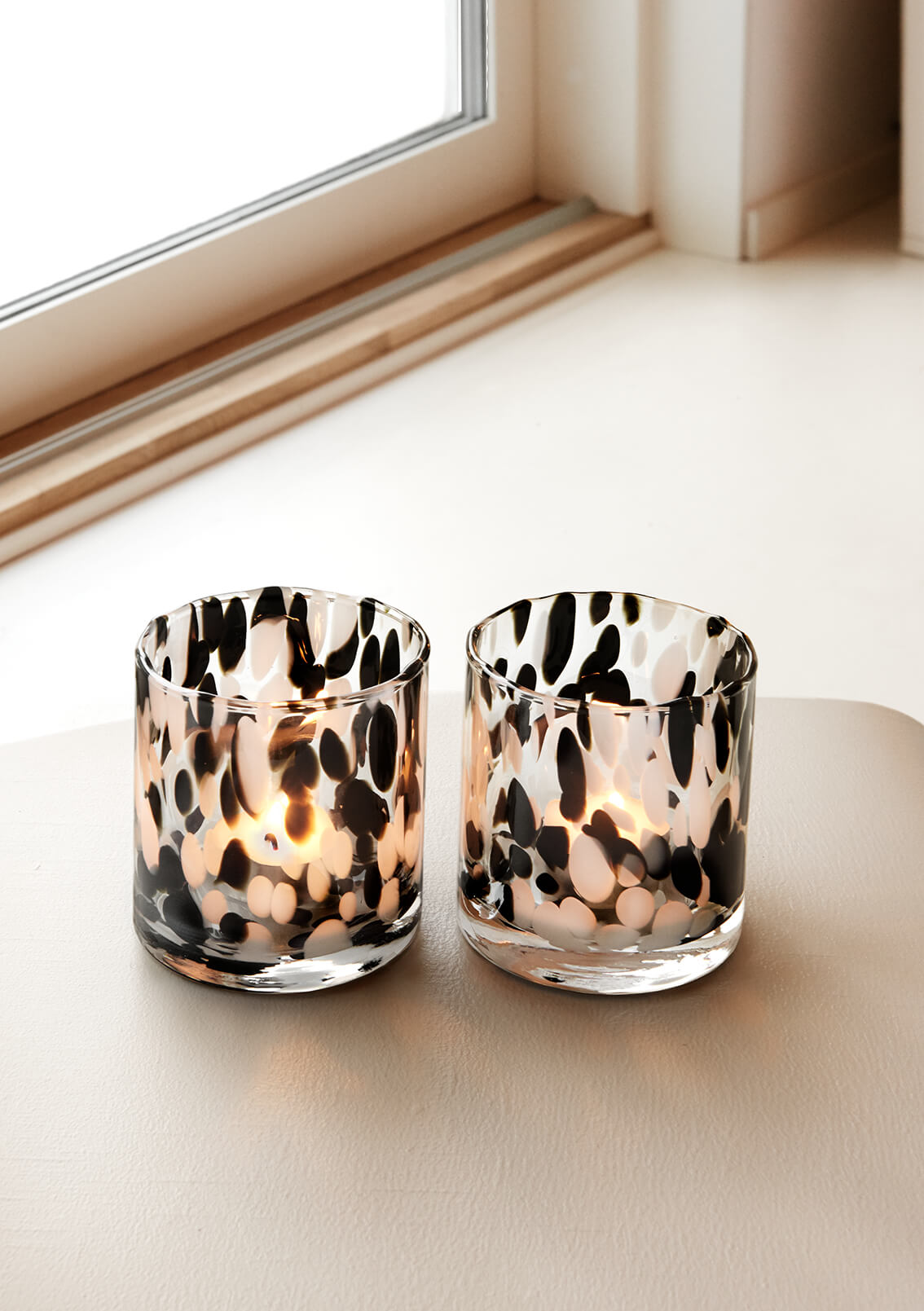 Windlicht Oyster Opal