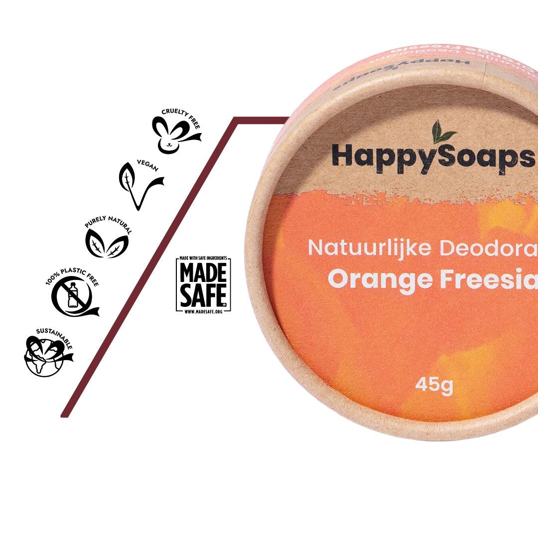 Natürliches Deodorant Orangefarbene Freesie