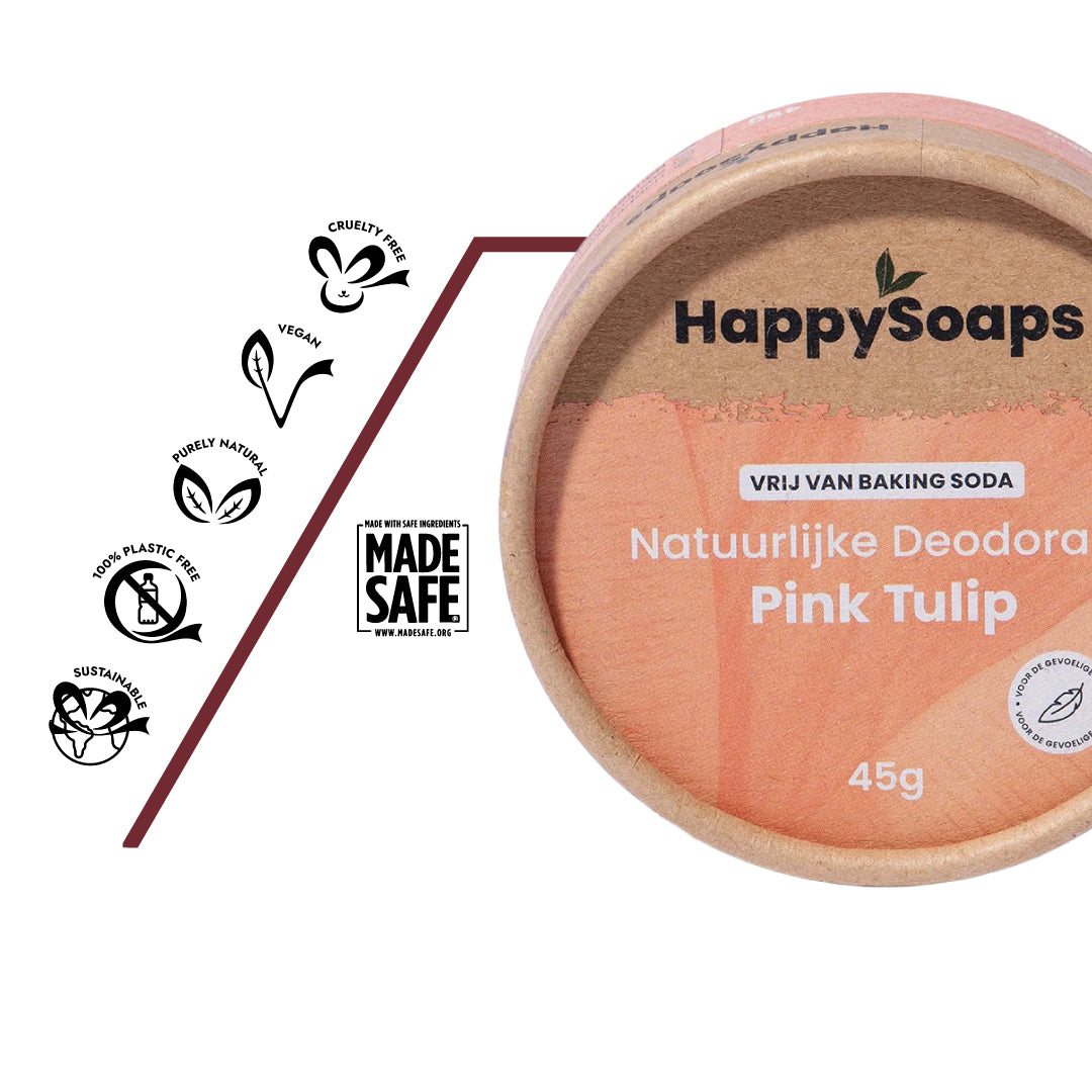 Natürliches Deodorant – Pinke Tulpe