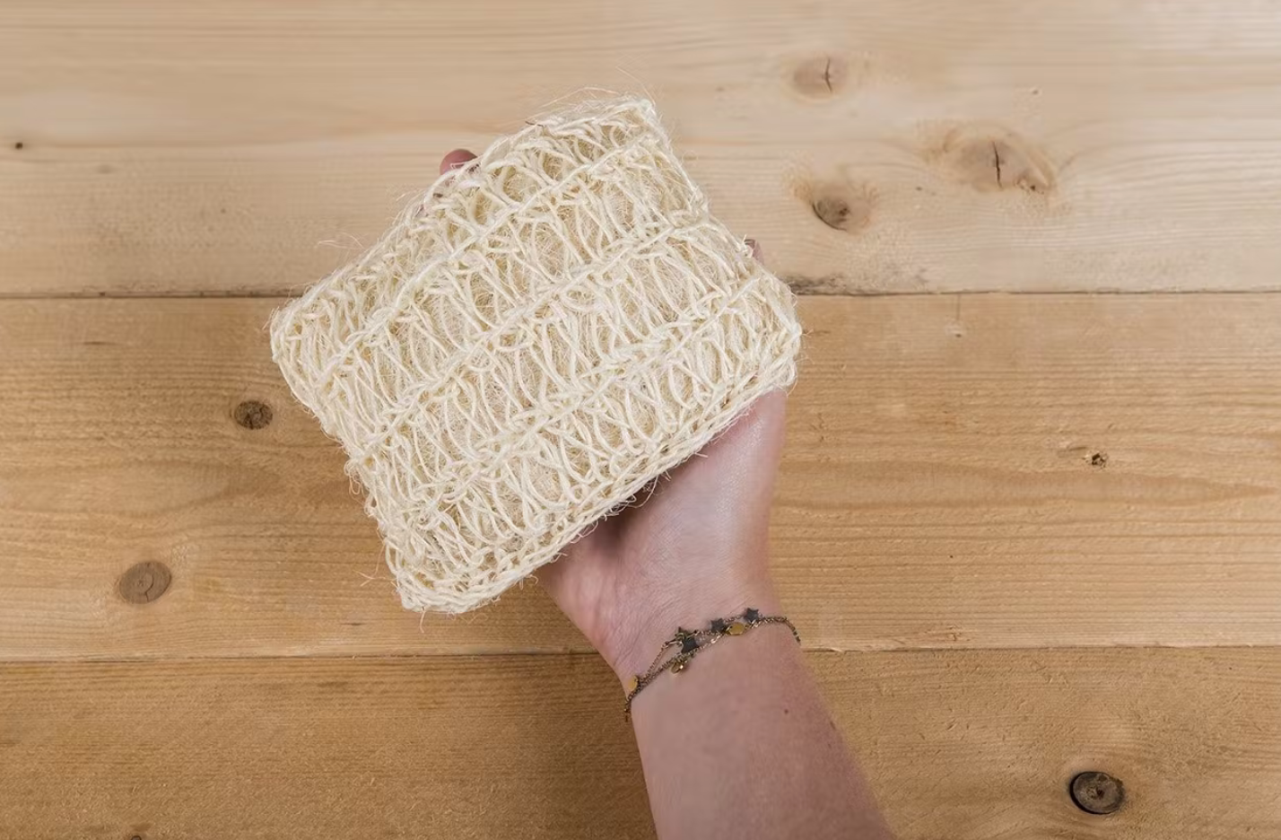 Sisal Peeling Handschuh