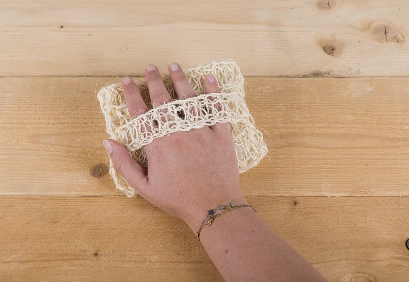 Sisal Peeling Handschuh