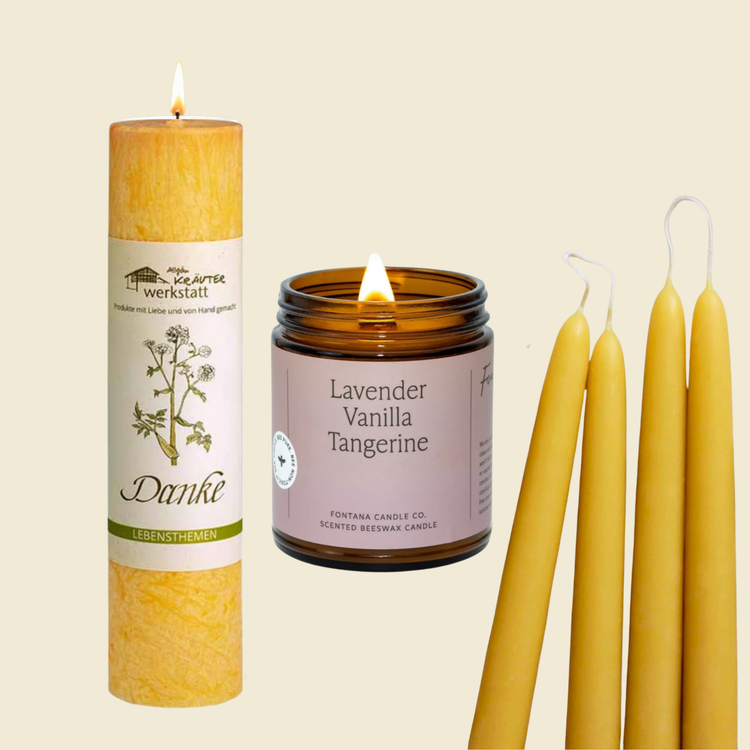 Kerzen-Bundles – Naturkerzen günstiger im Set – My Little Present