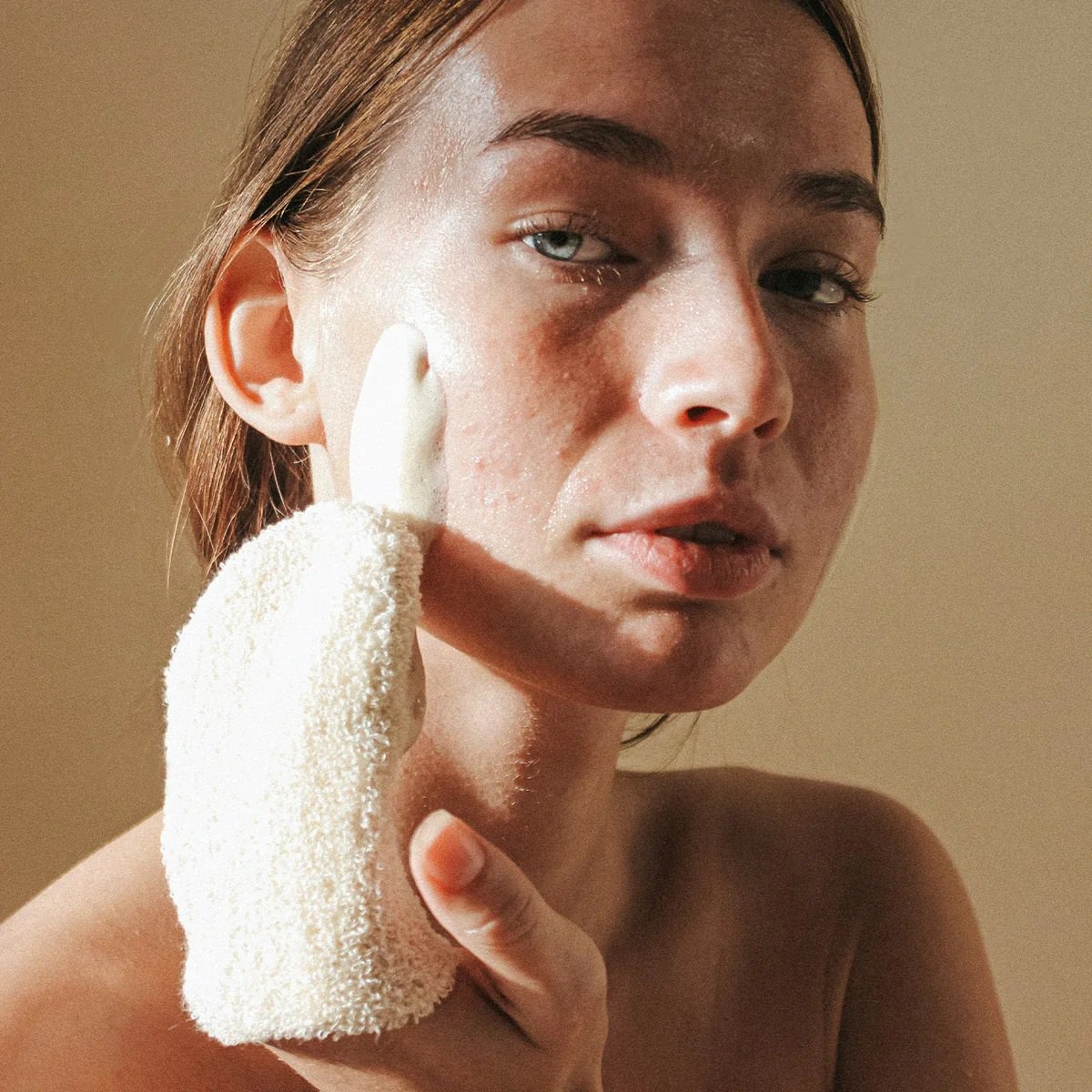 Gesicht Handschuh – Bio-Baumwolle