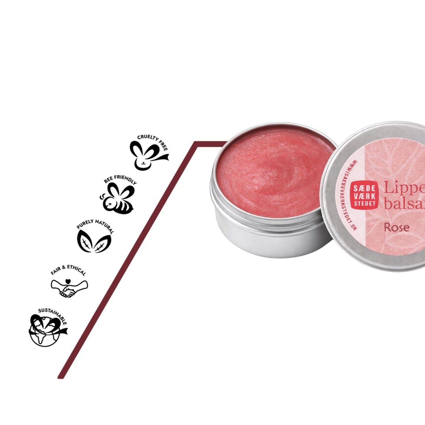 Bio Lippenbalsam Rose