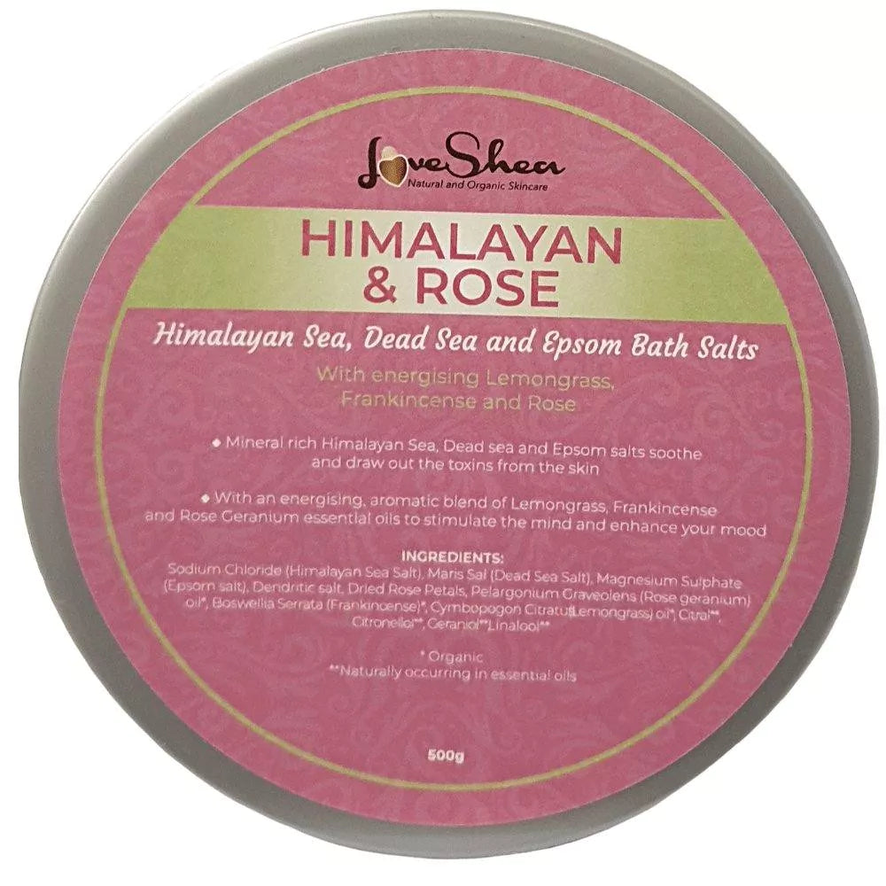 Himalaya & Rosen  - Heilendes Badesalz von LoveShea Scincare