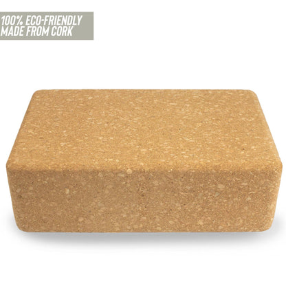 Kork Yoga-Block, Large