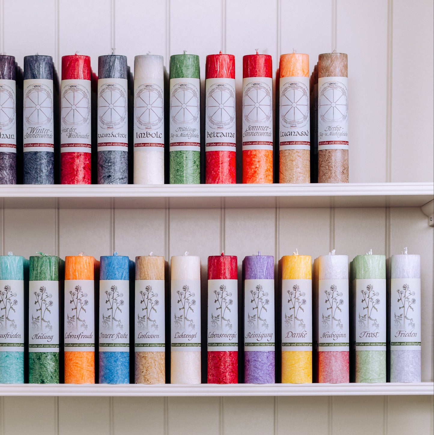 Kräuterkerze Neubeginn