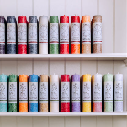 Kräuterkerze Neubeginn