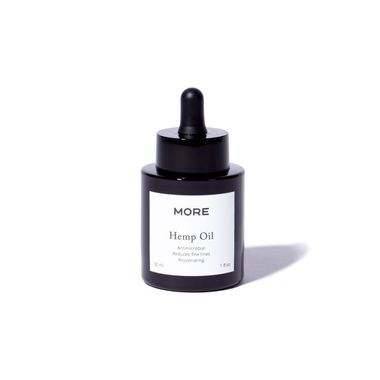 Bio Hanföl in schwarzer Glasflasche,, naturbelassen, reich an essenziellen Fettsäuren und Vitaminen für Haut und Haar.