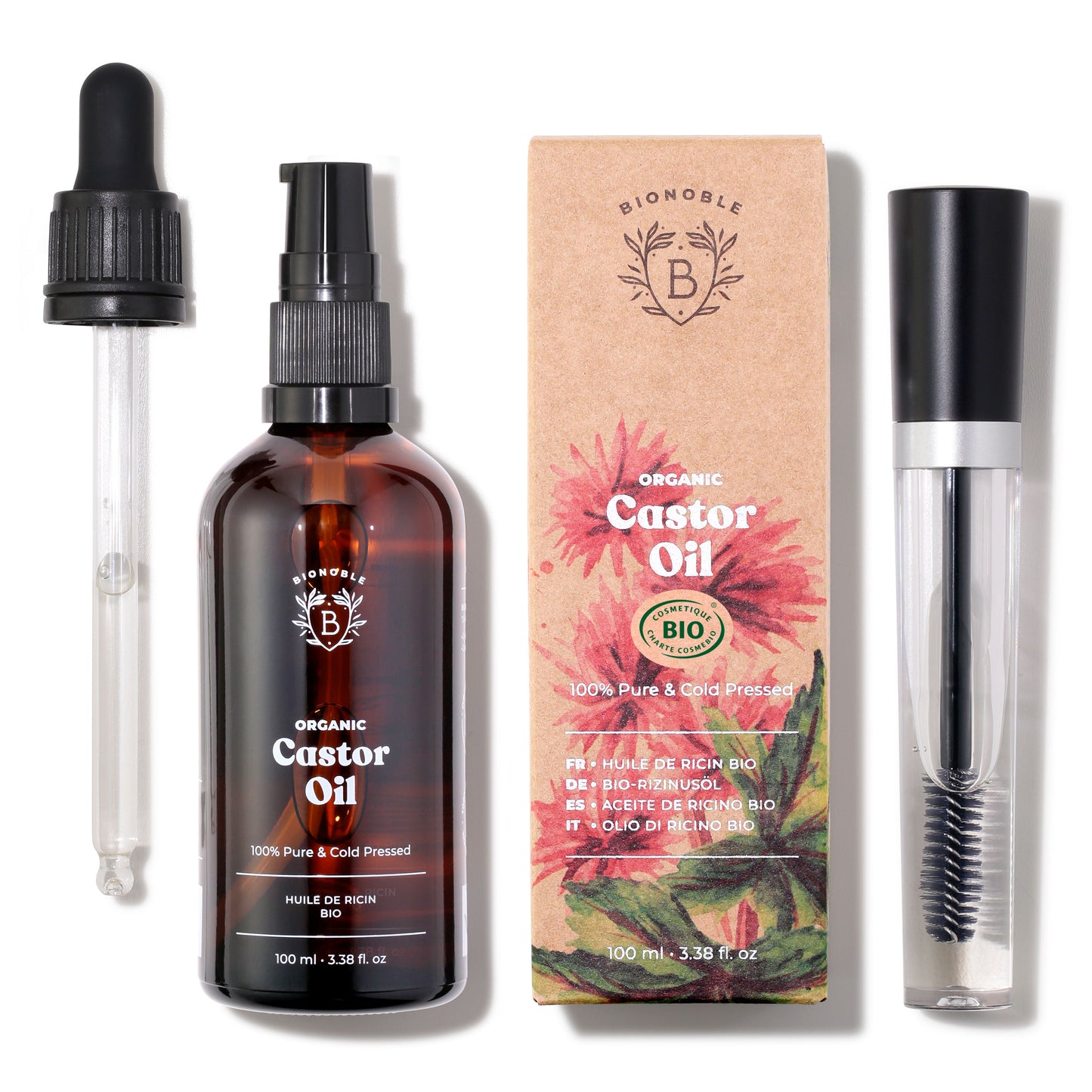 Rizinus Öl + Mascara Kit