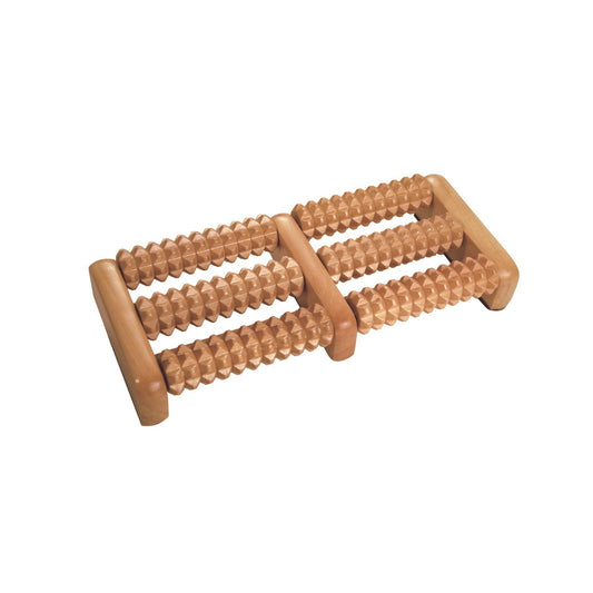 Fuß-Massage-Roller aus Lotusholz