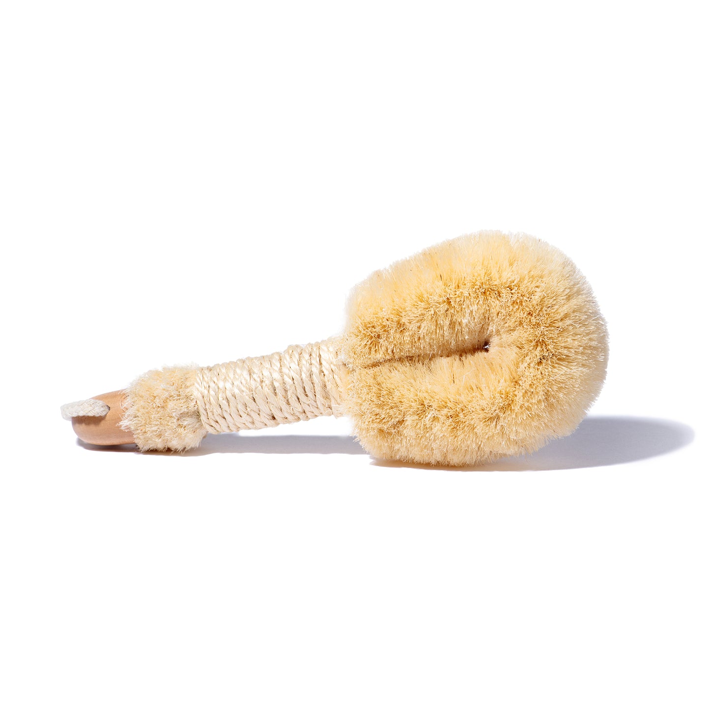 Körperbürste aus Sisal (mit Griff)