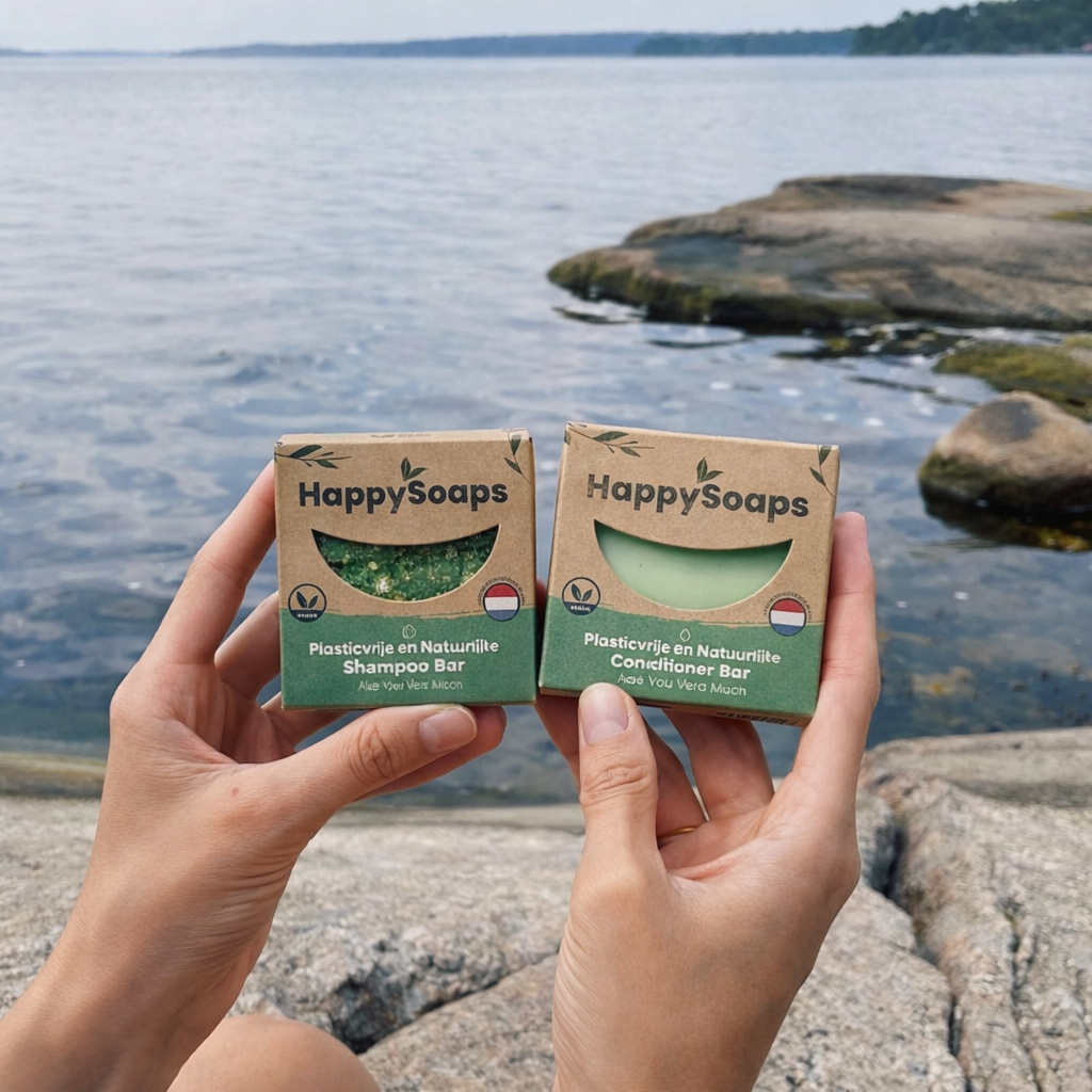 Biologisch abbaubar, sanft zu Haut, Haare und Umwelt. Aus natürlichen Inhaltsstoffen mir Aloe Vera.