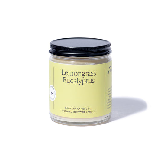 Zitronengras Eukalyptus - Ätherische Duftkerze