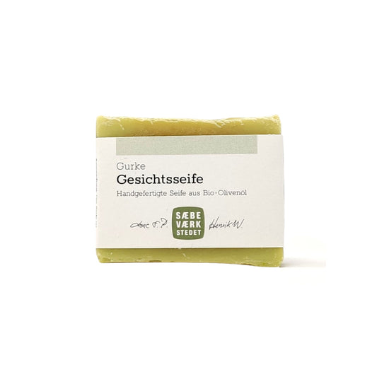 Bio-Gurken-Seife für eine erfrischte, glatte Haut, pflegt sanft und unterstützt das Wohlbefinden.