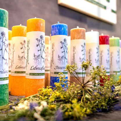 Kräuterkerze Neubeginn