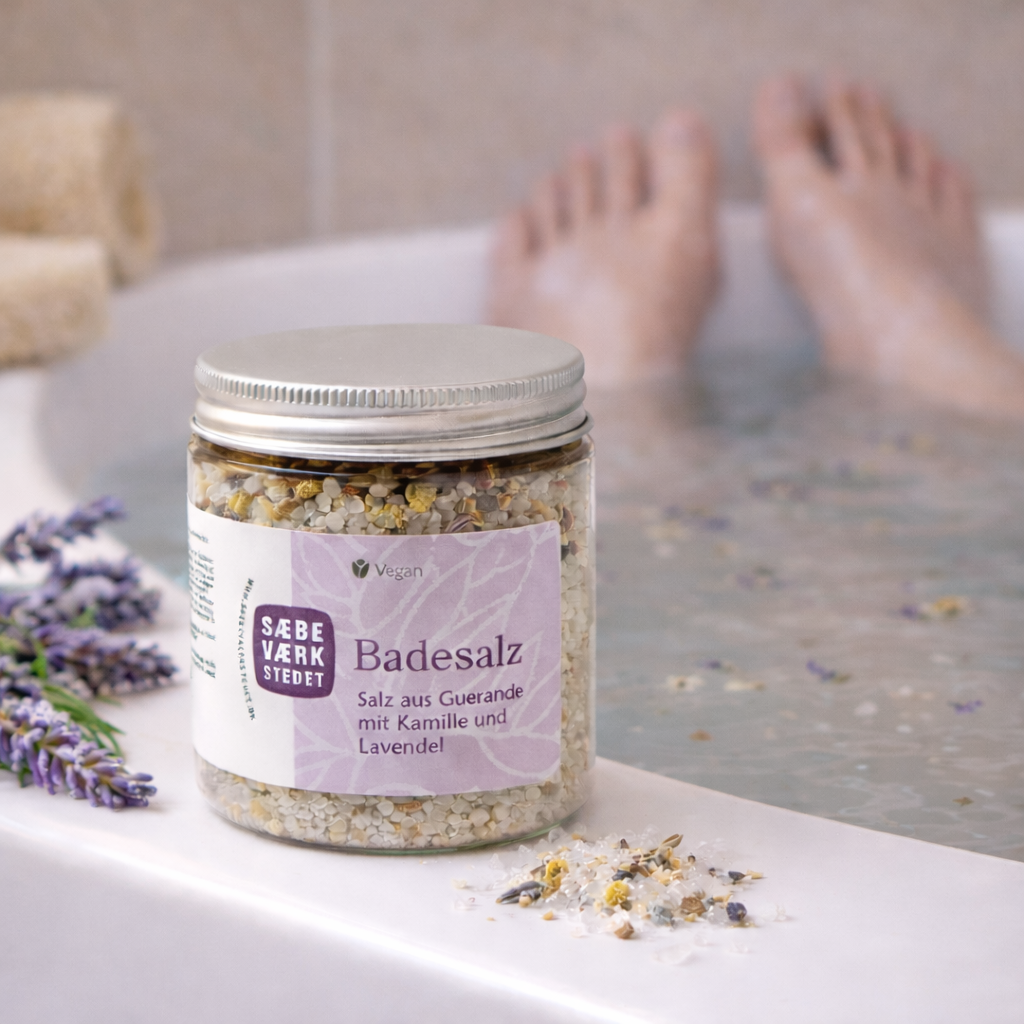 Bio Badesalz Kamille & Lavendel