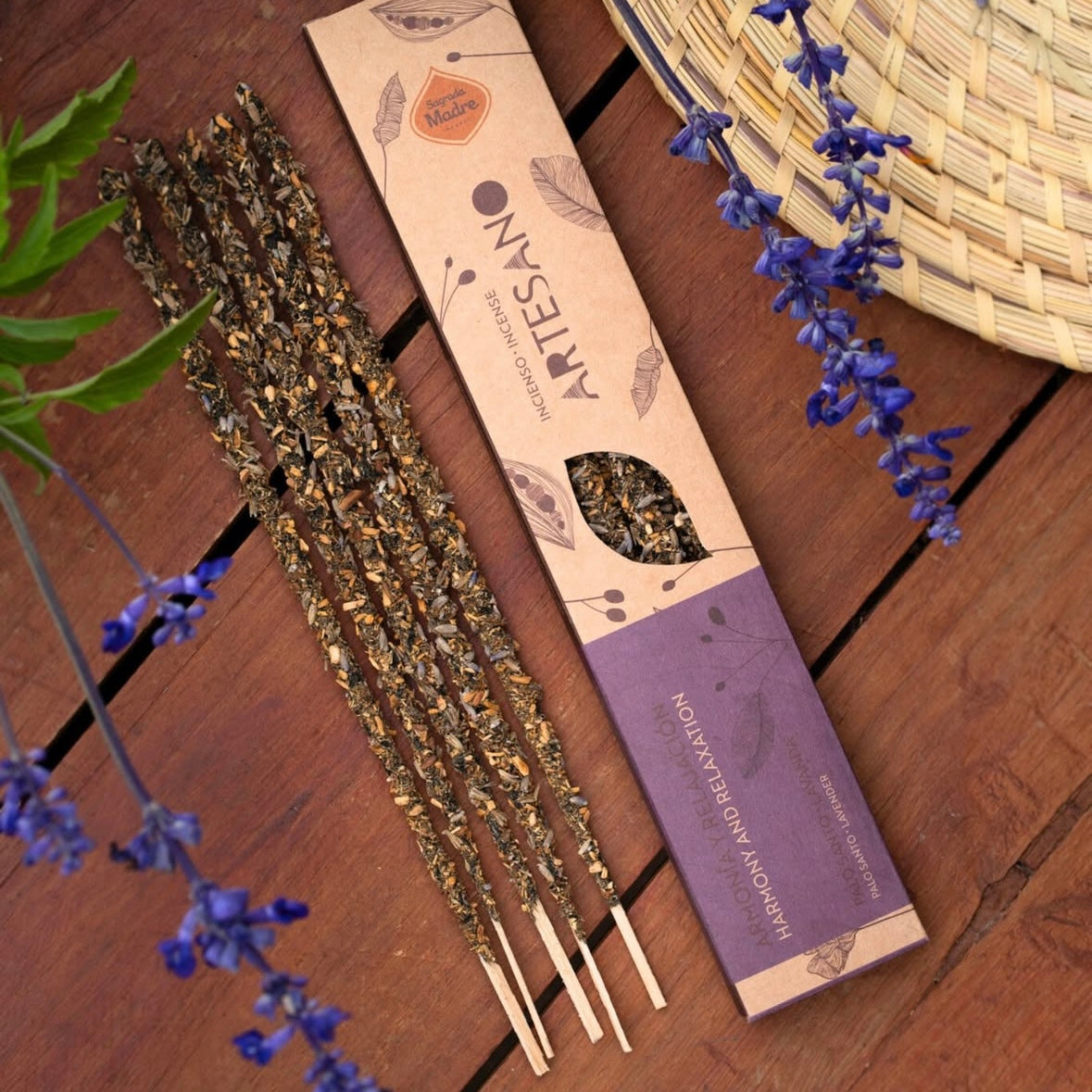 Räucherstäbchen Palo Santo & Lavendel