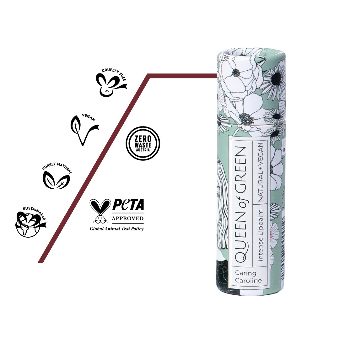 Pflegestift für Lippen – frei von synthetischen Zusatzstoffen und Mikroplastik