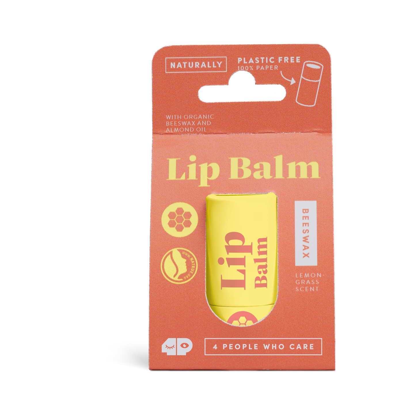 Natürlich pflegender Bio-Lippenbalsam mit Bienenwachs, Sheabutter und Mandelöl für intensive Feuchtigkeit und Regeneration trockener Lippen