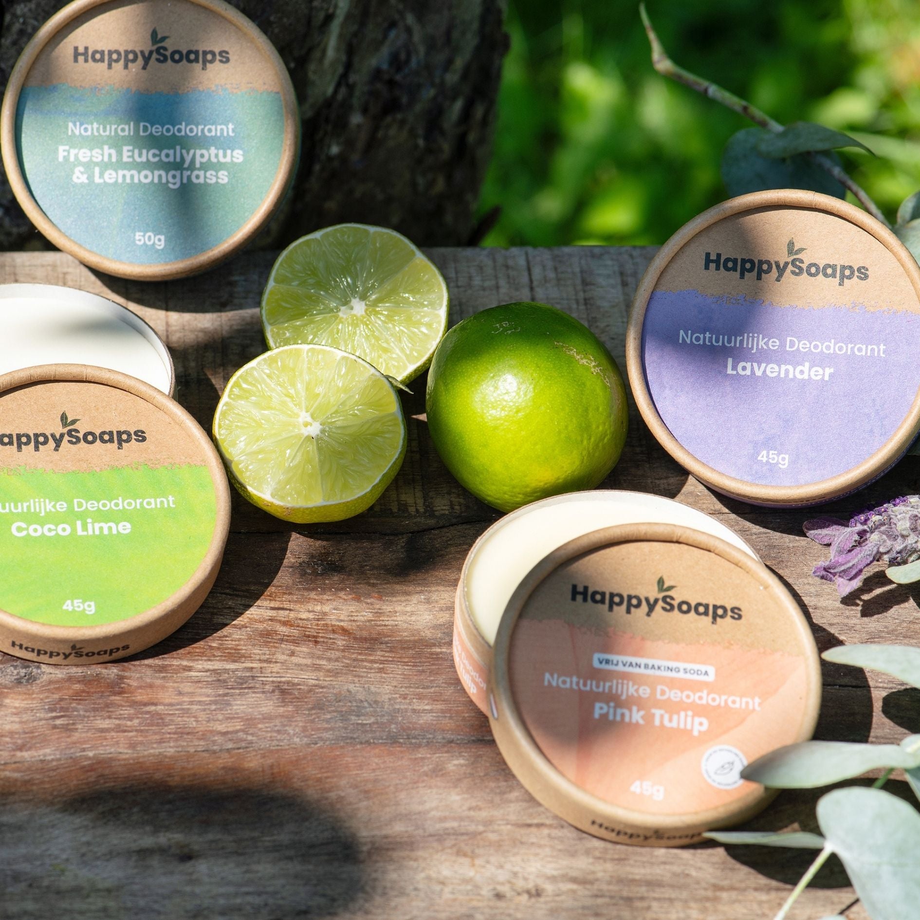 Plastikfreies, natürliches Deodorant – biologisch abbaubar, aluminiumfrei, ohne Parabene und synthetische Duftstoffe. Schützt zuverlässig, pflegt sanft und fördert die natürliche Hautbalance.