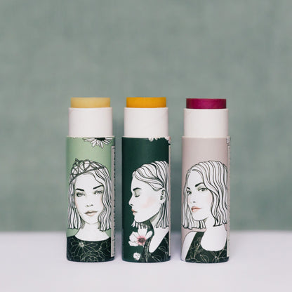 Intensiv feuchtigkeitsspendender Lippenbalsam mit Hyaluronsäure und pflanzlichen Ölen