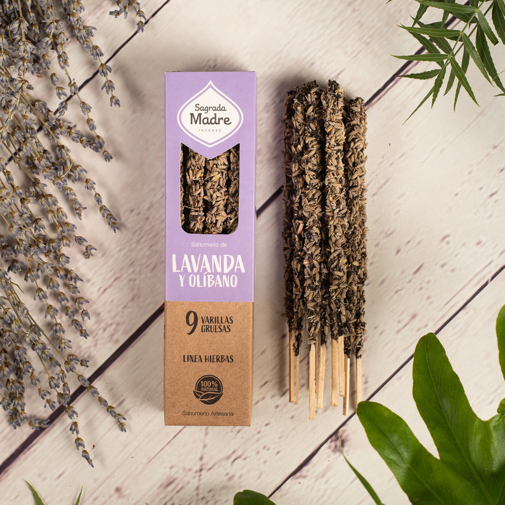 Räucherstäbchen Lavendel & Weihrauch