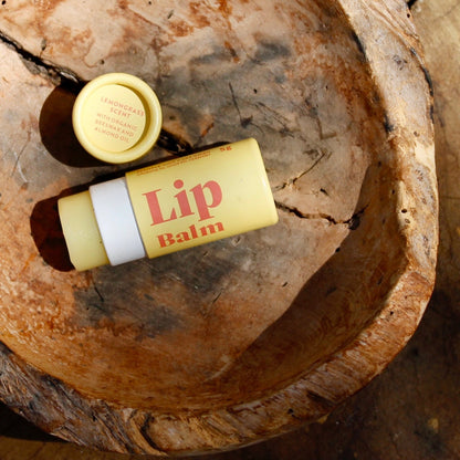 Natürlicher Bio-Lippenbalsam mit regenerierender Wirkung dank Aloe Vera, Hanföl und Sheabutter für weiche und gepflegte Lippen