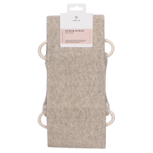 Scrub Strap aus Hanffaser – mittleres Peeling