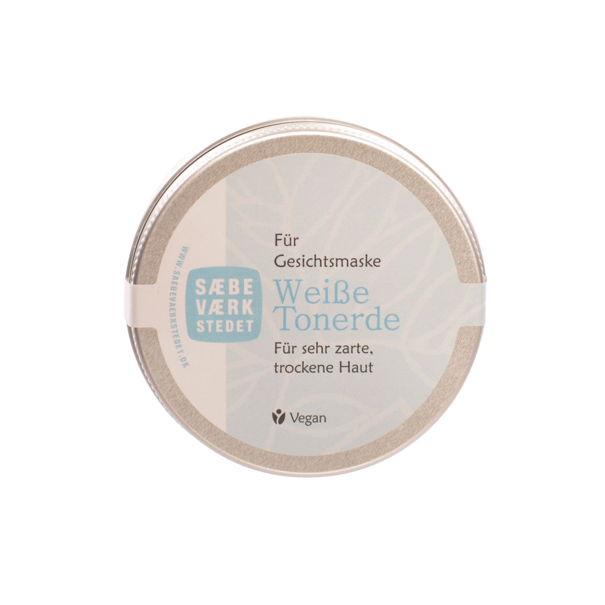 Weiße Bio Tonerde für Gesichtsmasken, Kopfhaut und Körper – klärend, remineralisierend und hautausgleichend. Für zarte & trockene Haut.