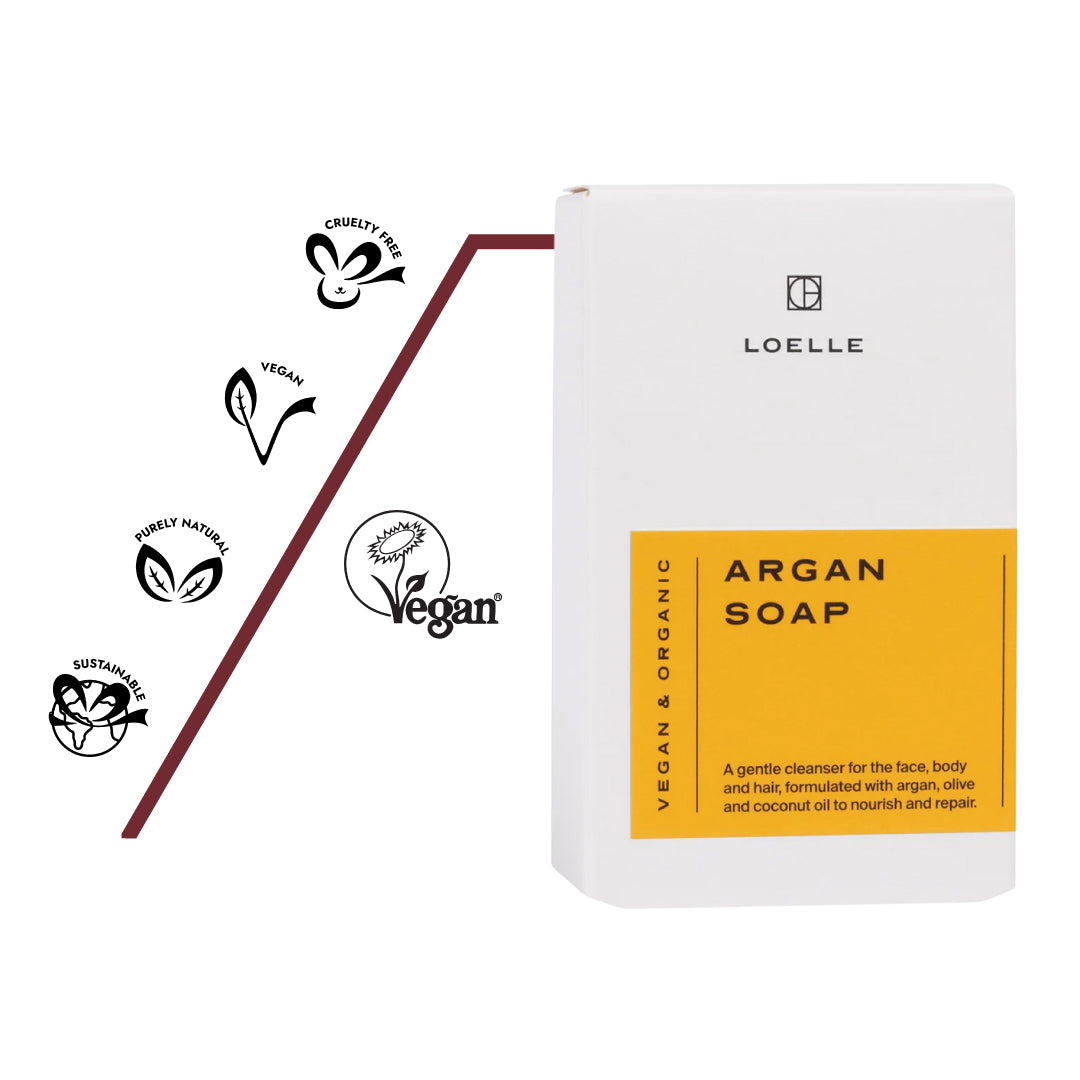 Marokkanische Argan-Seife