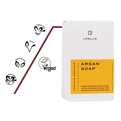 Marokkanische Argan-Seife