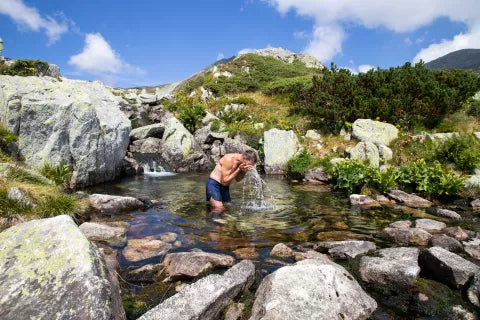 Basenbad Bergkräuter Kraftbad