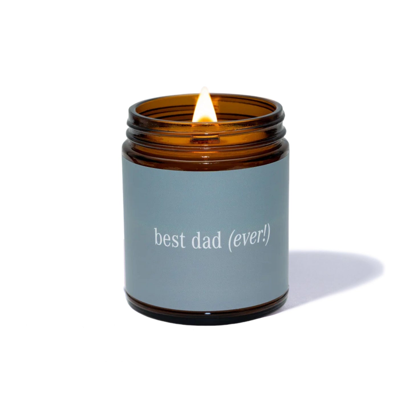 Best Dad Ever Zypressen Salbei Patchouli Duftkerze aus Bienenwachs und Kokosoel, aromakerze non-toxic mit ätherischen Ölen