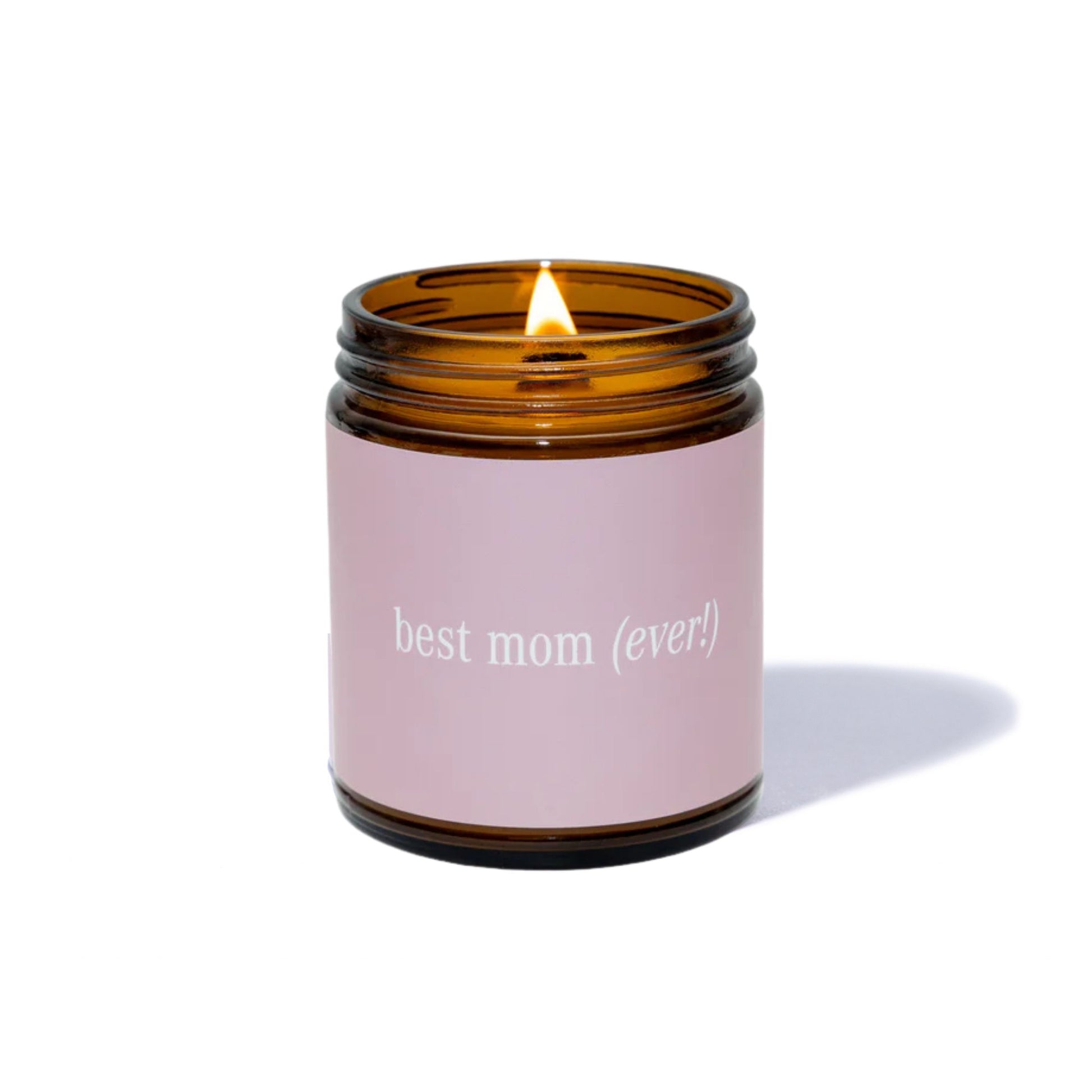 Best Mom Ever Lavendel Vanille Mandarine Fontana Duftkerze aus Bienenwachs und Kokosoel, aromakerze non-toxic mit ätherischen Ölen