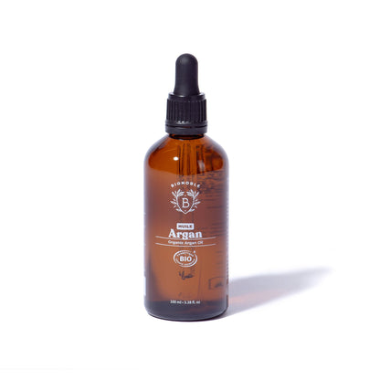 100 % Bio Arganöl in Glasflasche – natürliche Pflege für Haut, Haare, Nägel