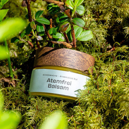 Bio Atemfrei Balsam – unterstützt Schleimhäute, schenkt Leichtigkeit beim Atmen und pflegt empfindliche Haut.
