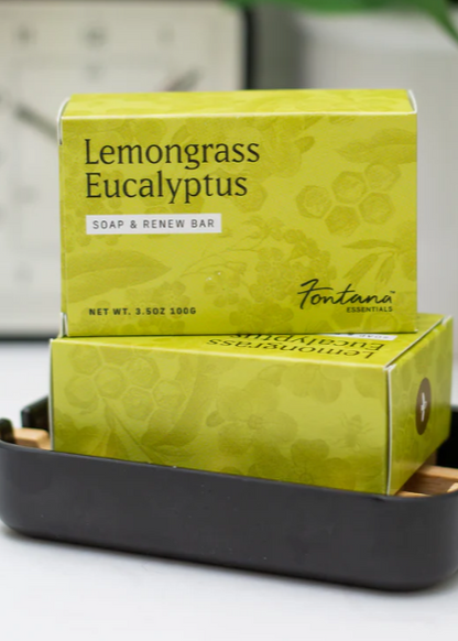 Zitronengras-Eukalyptus Seife mit ätherischen Ölen