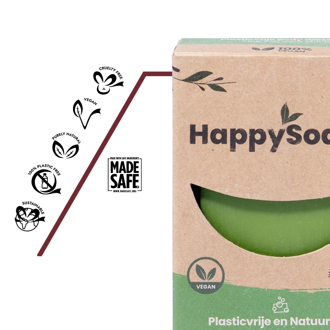 Zero-Waste-Körperpflege – handgemachte Aloe Vera Seife aus den Niederlanden, plastikfrei verpackt und umweltfreundlich.